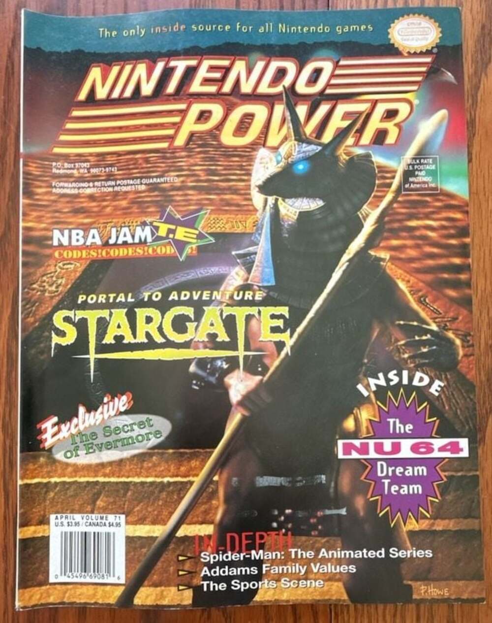 Nintendo Power Magazine Volume 71 April 1995 Stargate Cover (88)